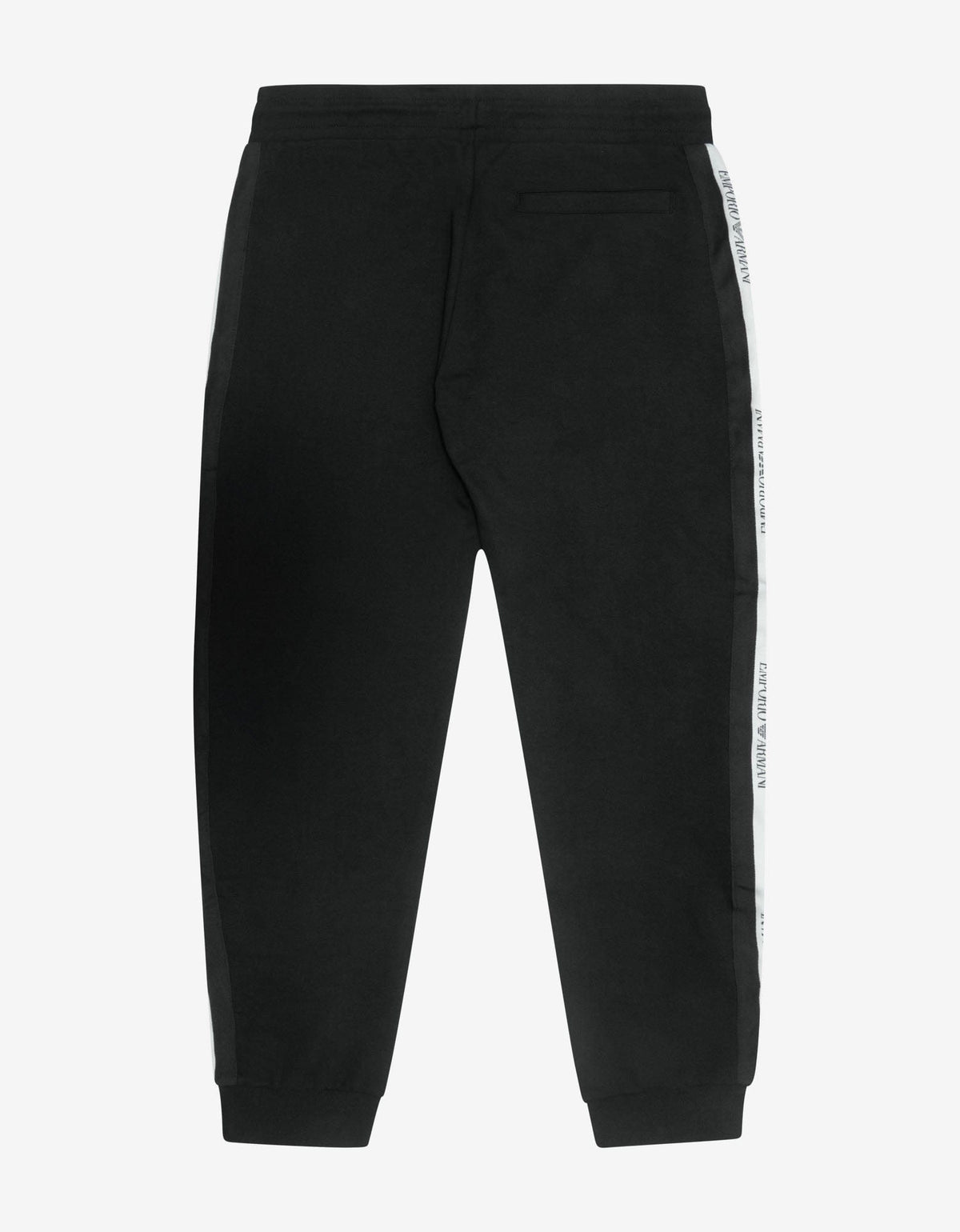 Emporio Armani Black Logo Band Tracksuit