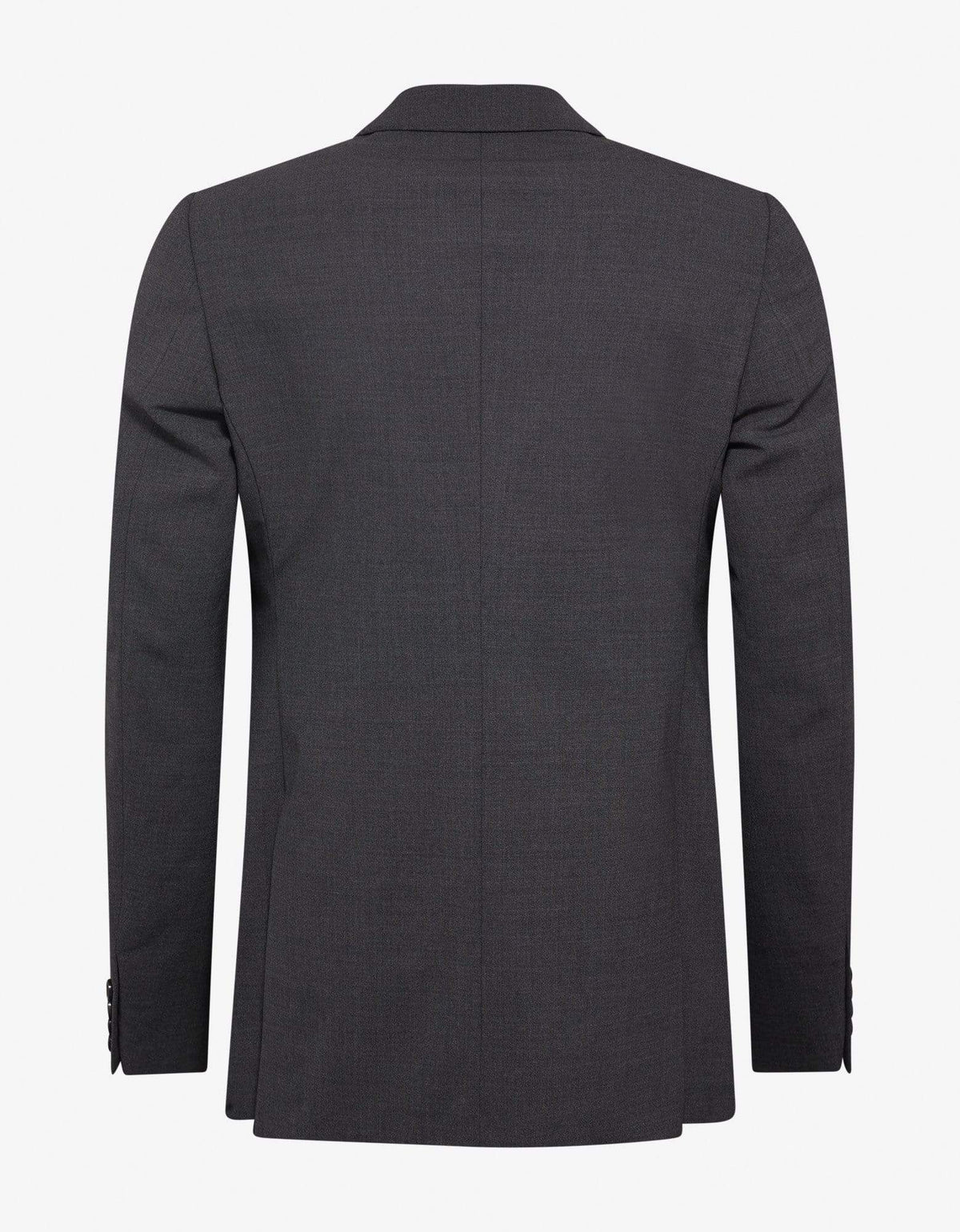 Emporio Armani Grey Wool-Blend Two-Button Suit