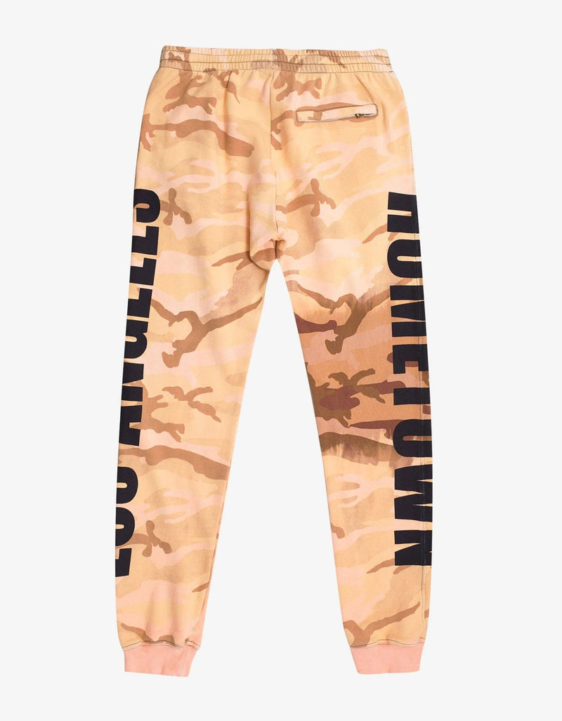 Faith Connexion Orange Camo LA Joggers