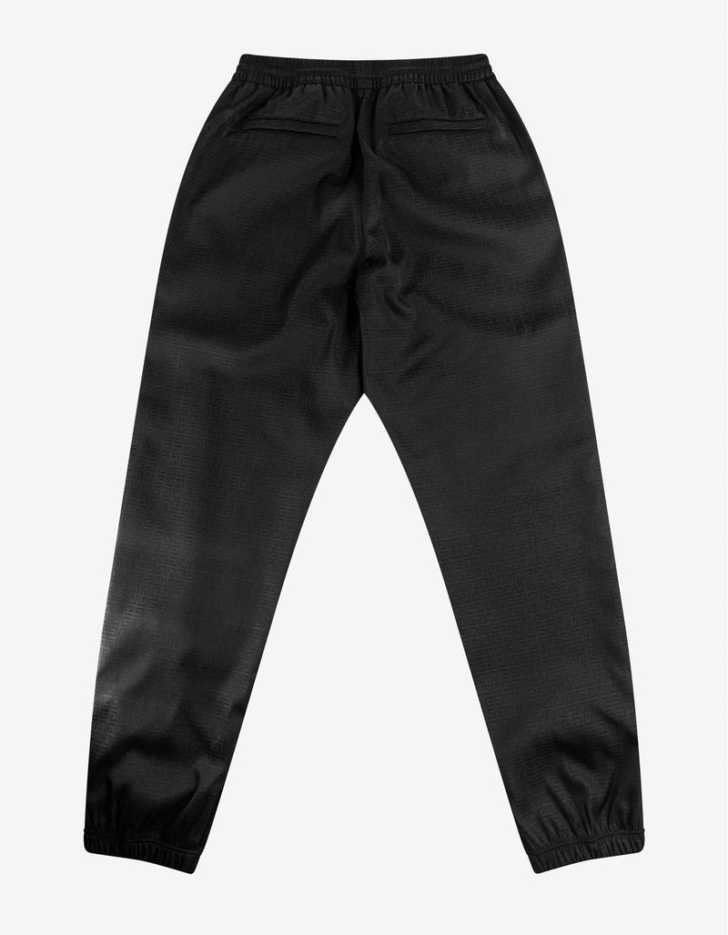 Givenchy Black 4G Logo Jacquard Trousers