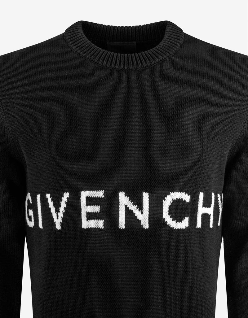 Givenchy Black 4G Logo Sweater