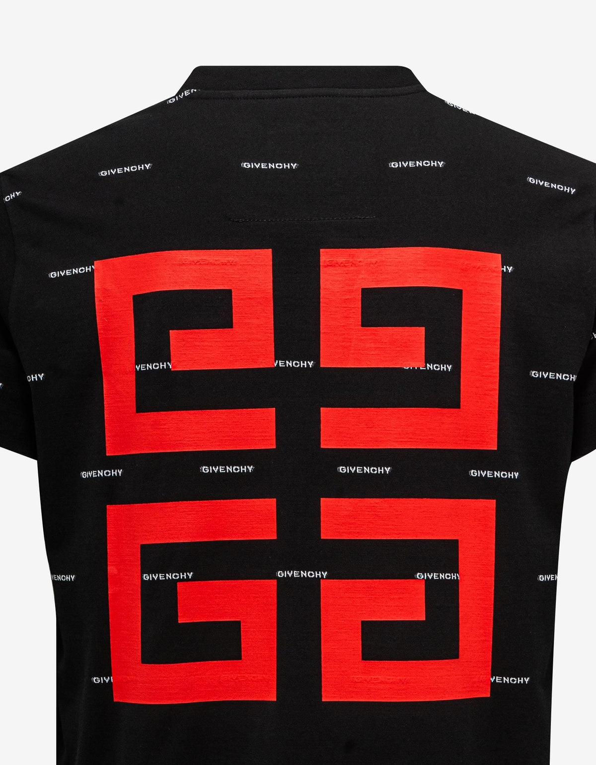 Givenchy Black All-Over Logo T-Shirt