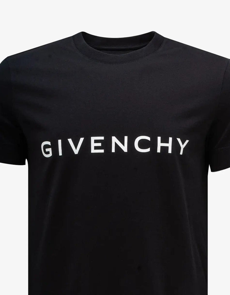 Givenchy Black Archetype Logo T-Shirt