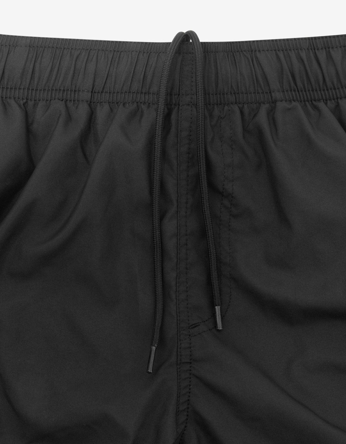 Givenchy Black Classic Logo Long-Length Swim Shorts