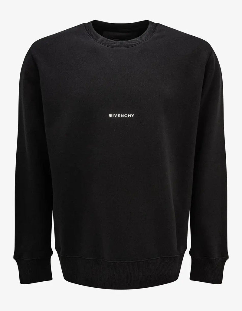 Givenchy Black Cross Logo Sweatshirt