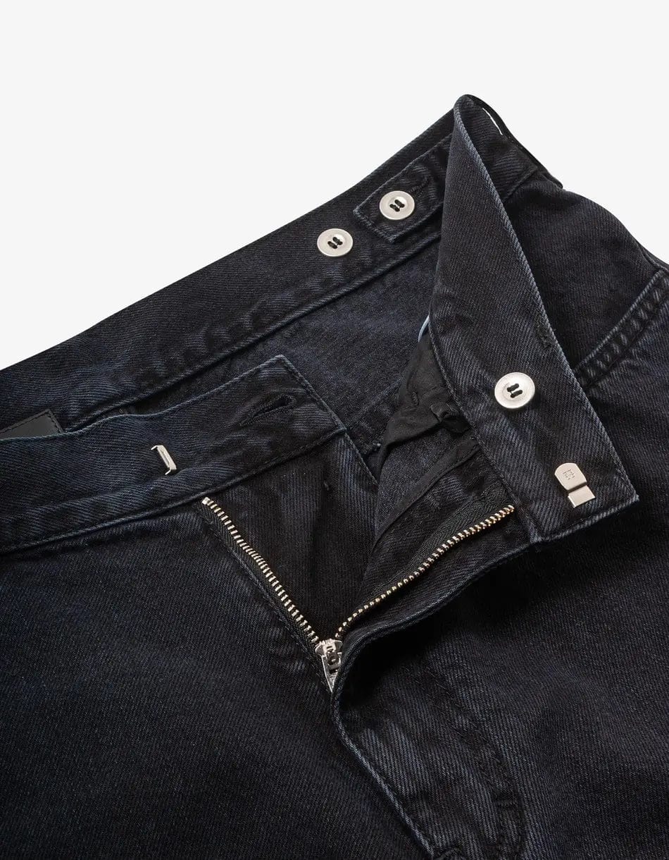 Givenchy Black Denim Cargo Bermuda Shorts