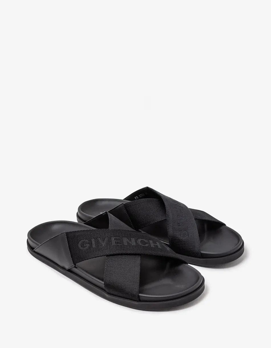 Givenchy Black G Plage Sandals