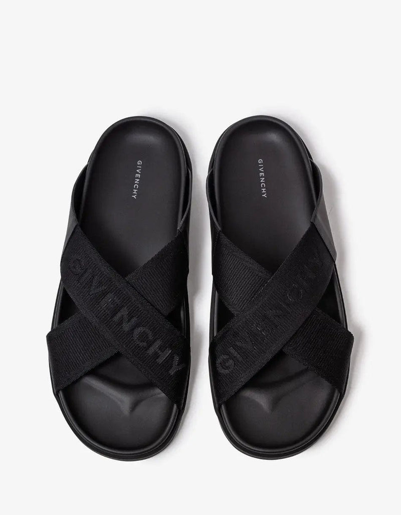 Givenchy Black G Plage Sandals