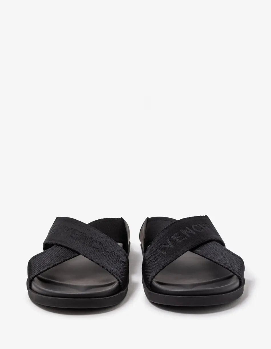 Givenchy Black G Plage Sandals