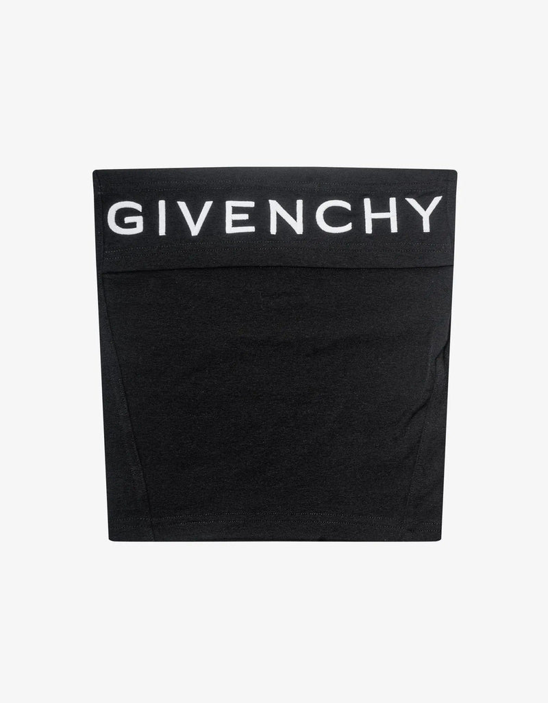 Givenchy Black Logo Balaclava