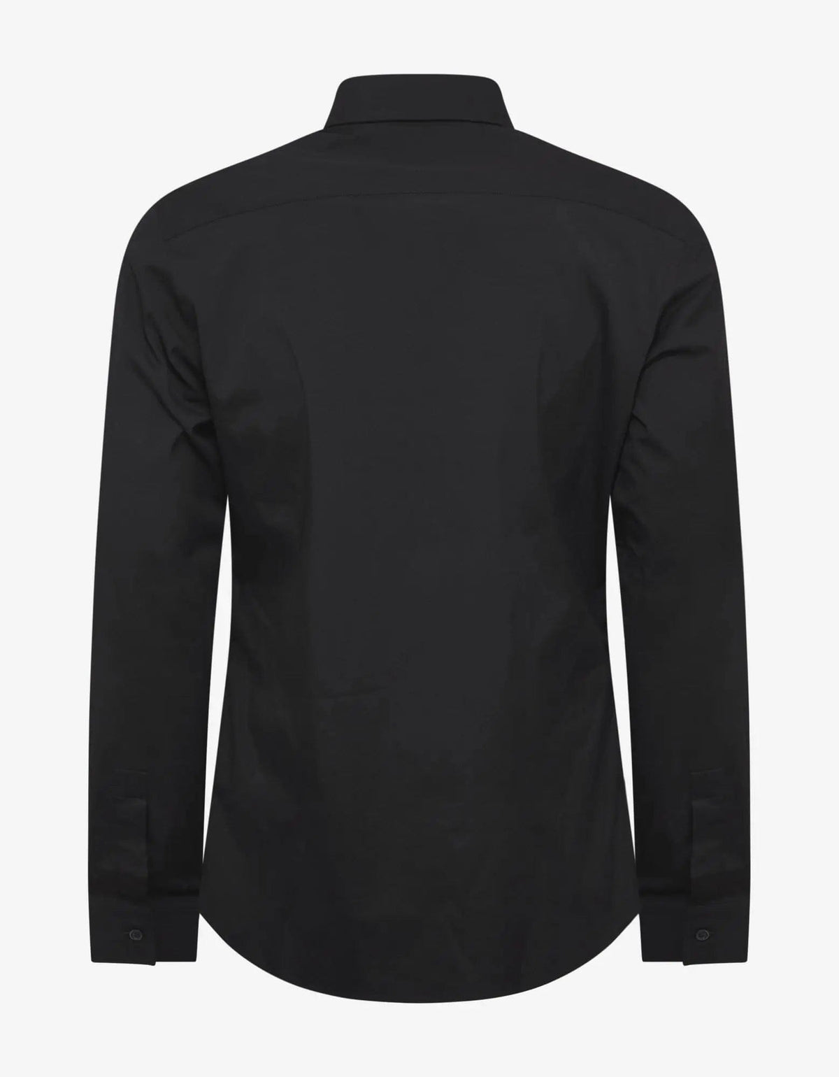 Givenchy Black Logo Signature Stretch-Cotton Shirt