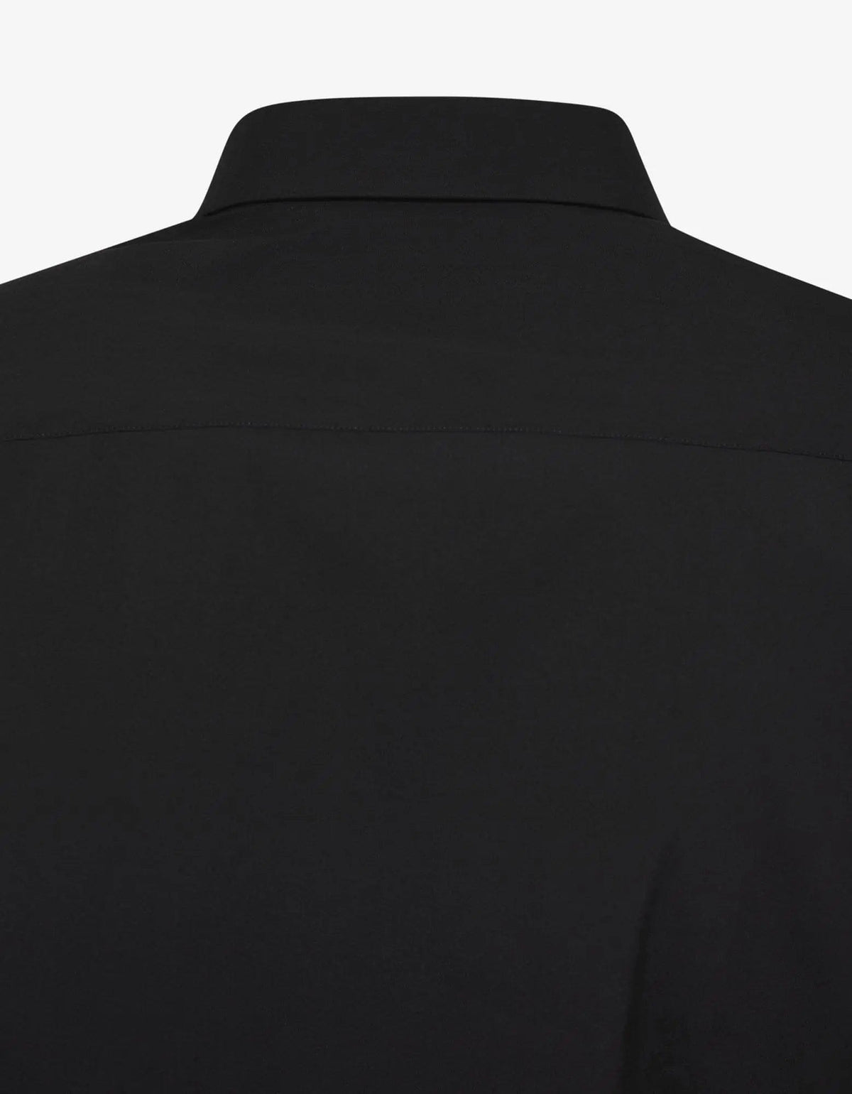 Givenchy Black Logo Signature Stretch-Cotton Shirt