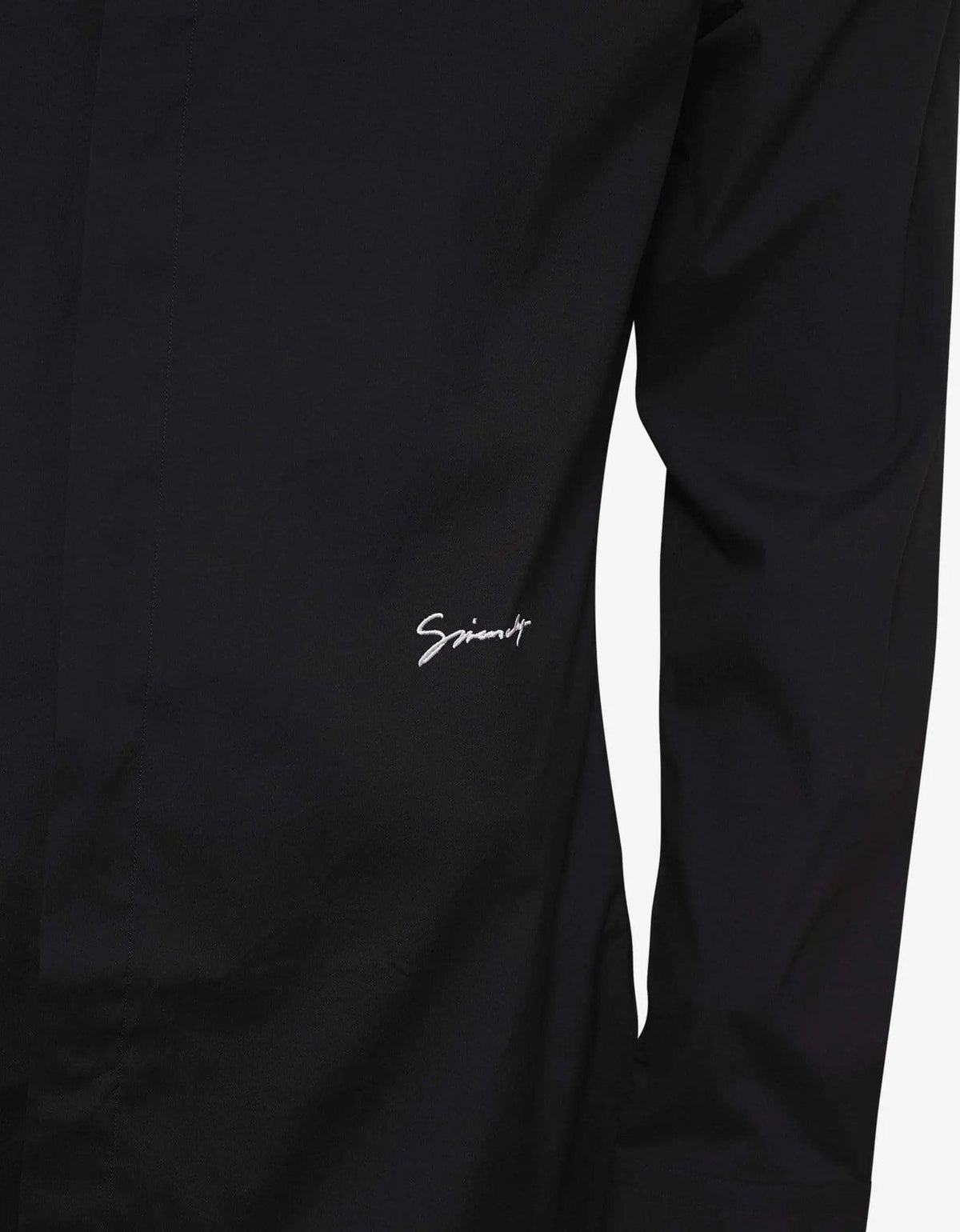 Givenchy Black Logo Signature Stretch-Cotton Shirt