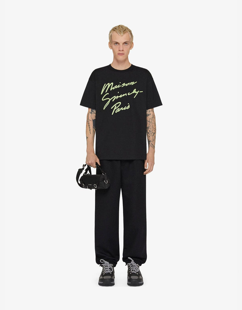 Givenchy Black Maison Givenchy Print T-Shirt