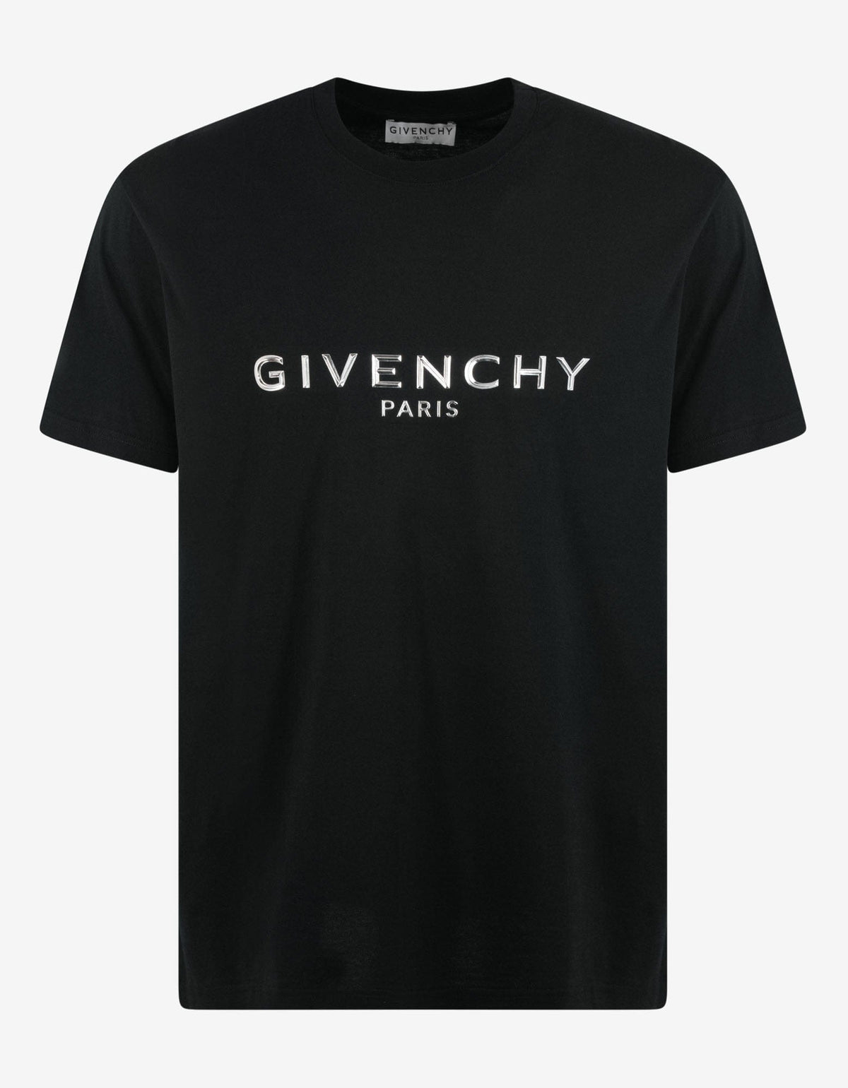 Givenchy Black Metallic Logo T-Shirt