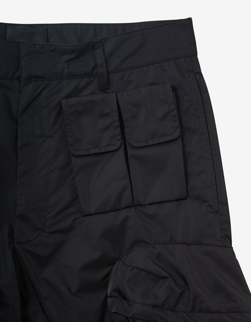 Givenchy Black Slim Fit Cargo Trousers