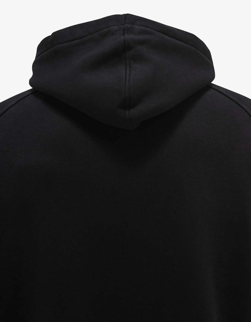 Givenchy Black Slogan Oversized Hoodie