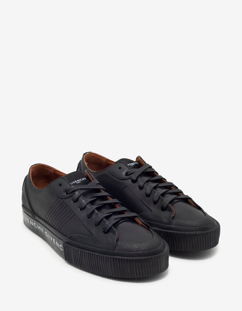 Givenchy Black Tennis Light Low Trainers