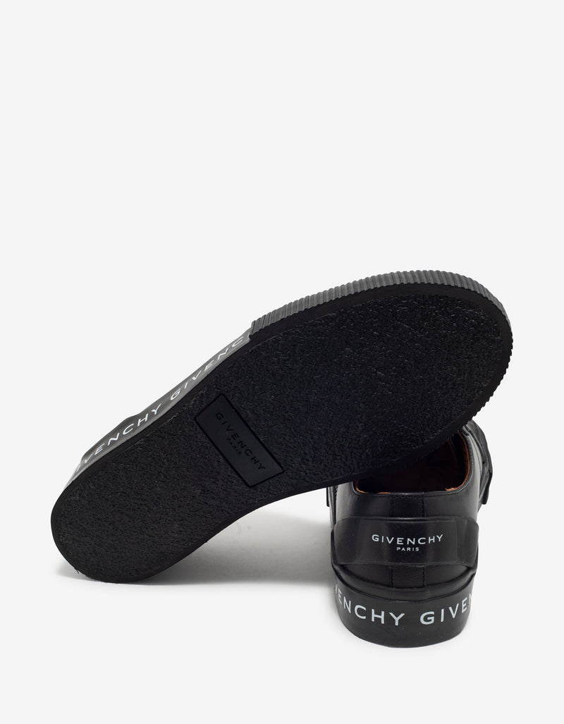 Givenchy Black Tennis Light Low Trainers