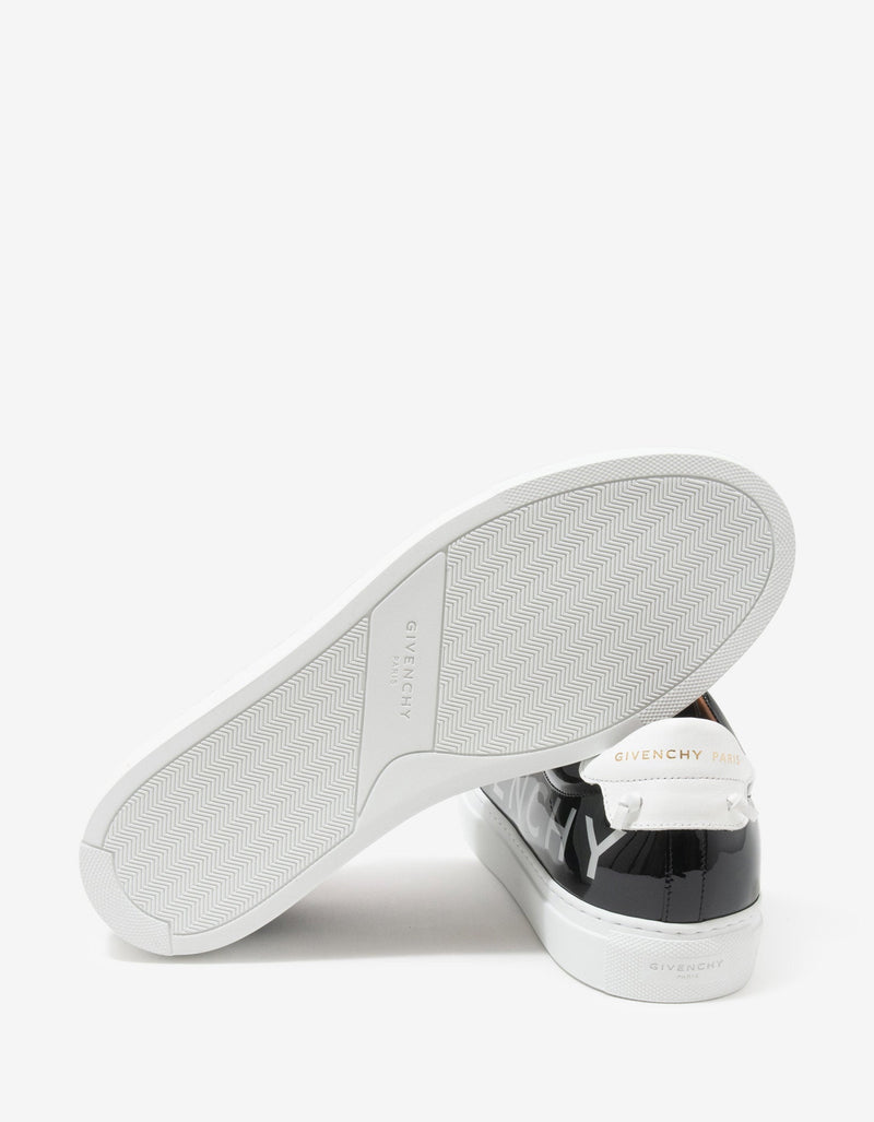 Givenchy Black Urban Street Leather Trainers