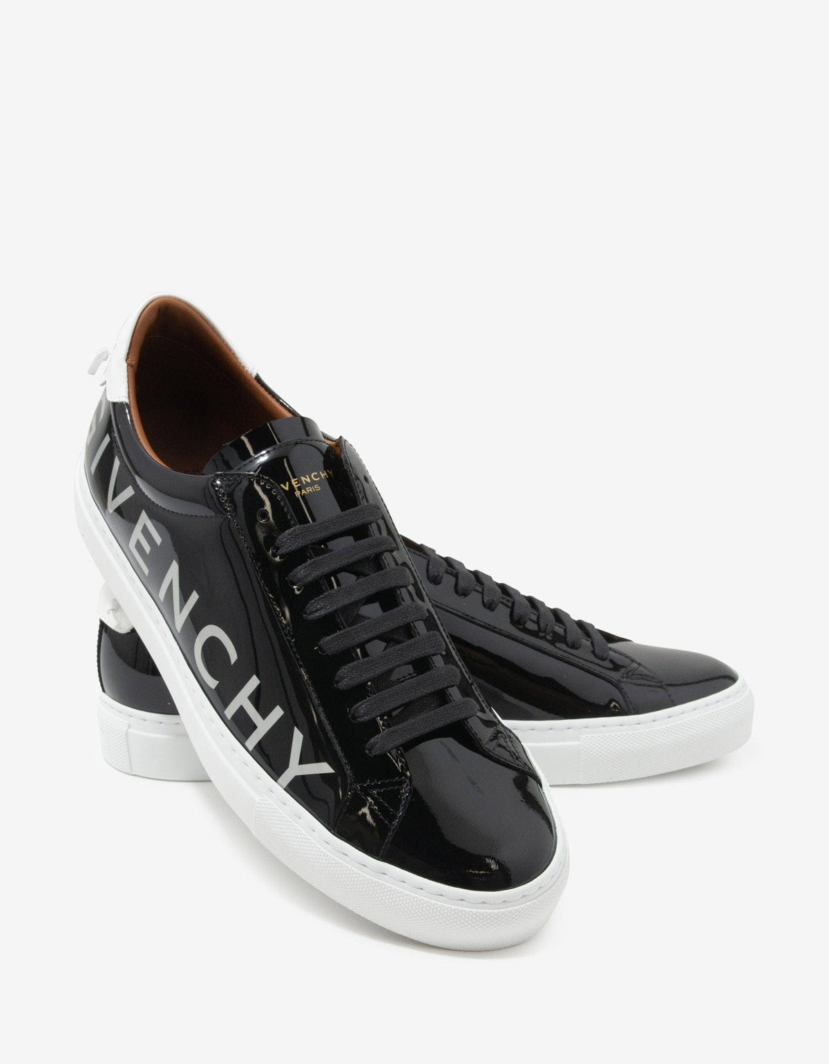 Givenchy Black Urban Street Leather Trainers