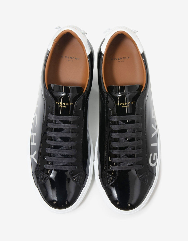 Givenchy Black Urban Street Leather Trainers