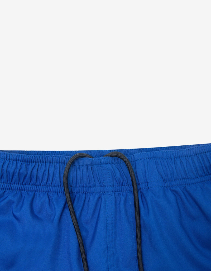 Givenchy Blue Classic Logo Long-Length Swim Shorts