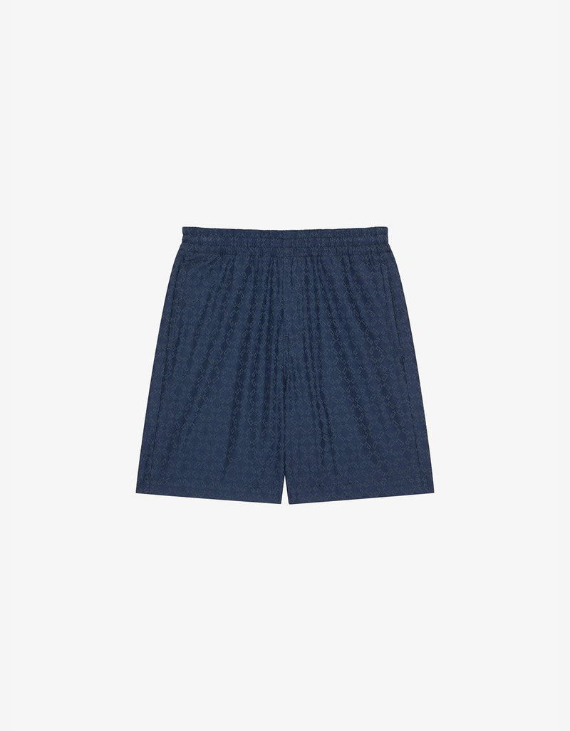 Givenchy Blue Monogram 72 Denim Shorts