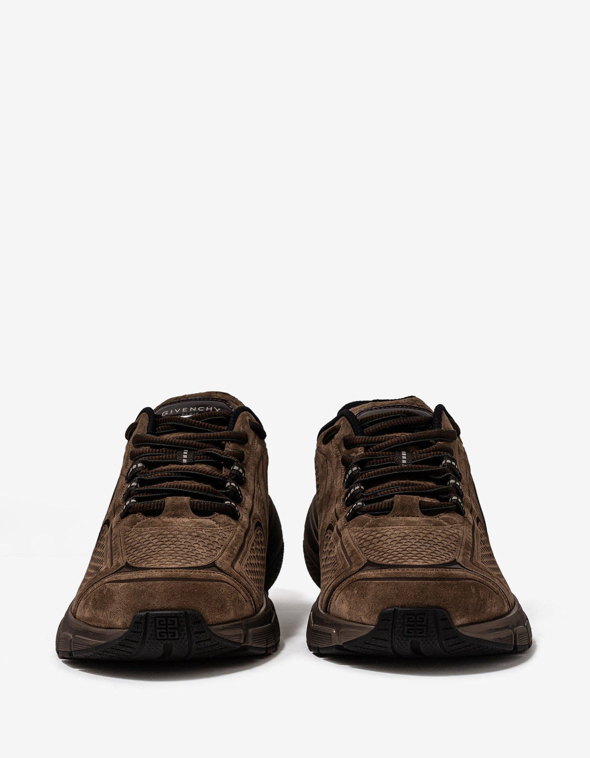 Givenchy Brown TK-MX Runner Suede Trainers