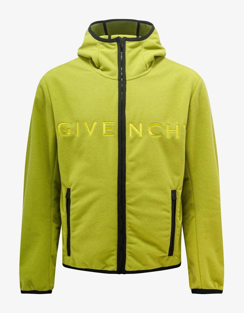 Givenchy Citrus Green Fleece Jacket