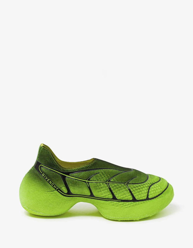 Givenchy Fluorescent Yellow TK-360 Plus Trainers