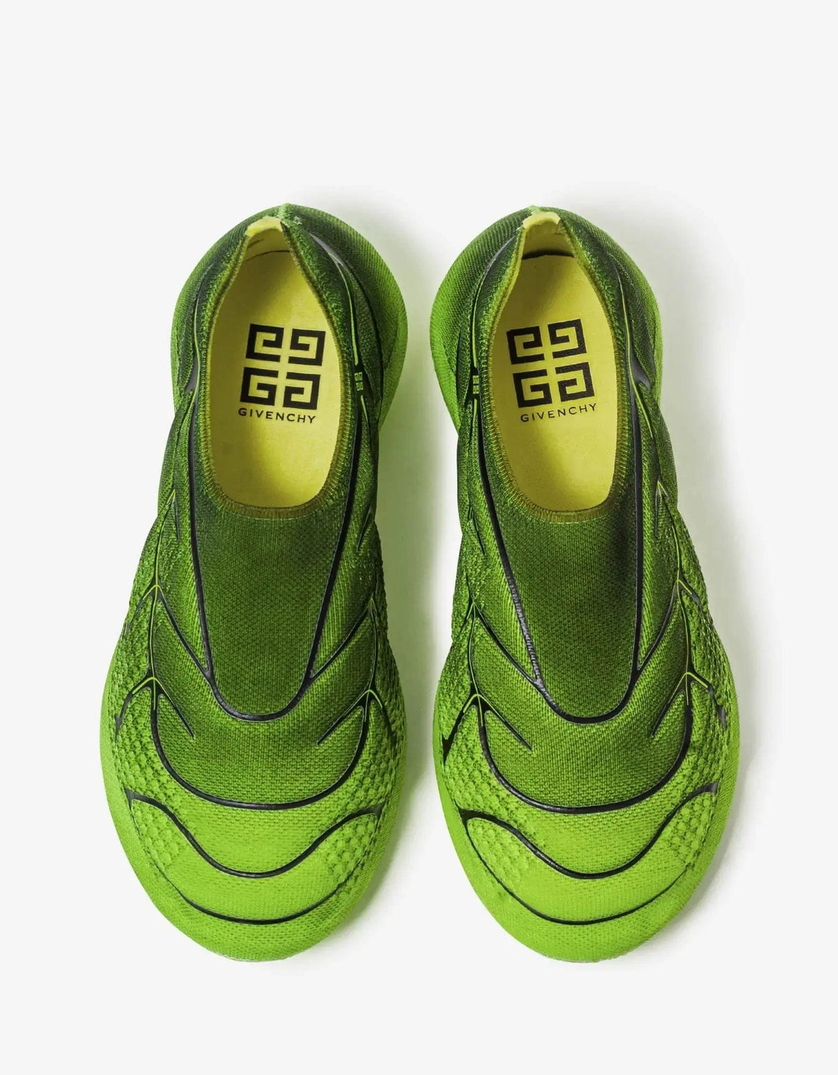 Givenchy Fluorescent Yellow TK-360 Plus Trainers