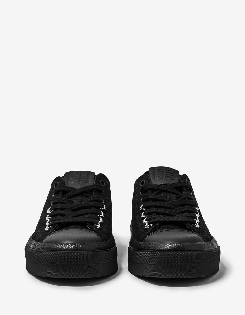 Givenchy Givenchy Black 4G Jacquard City Trainers