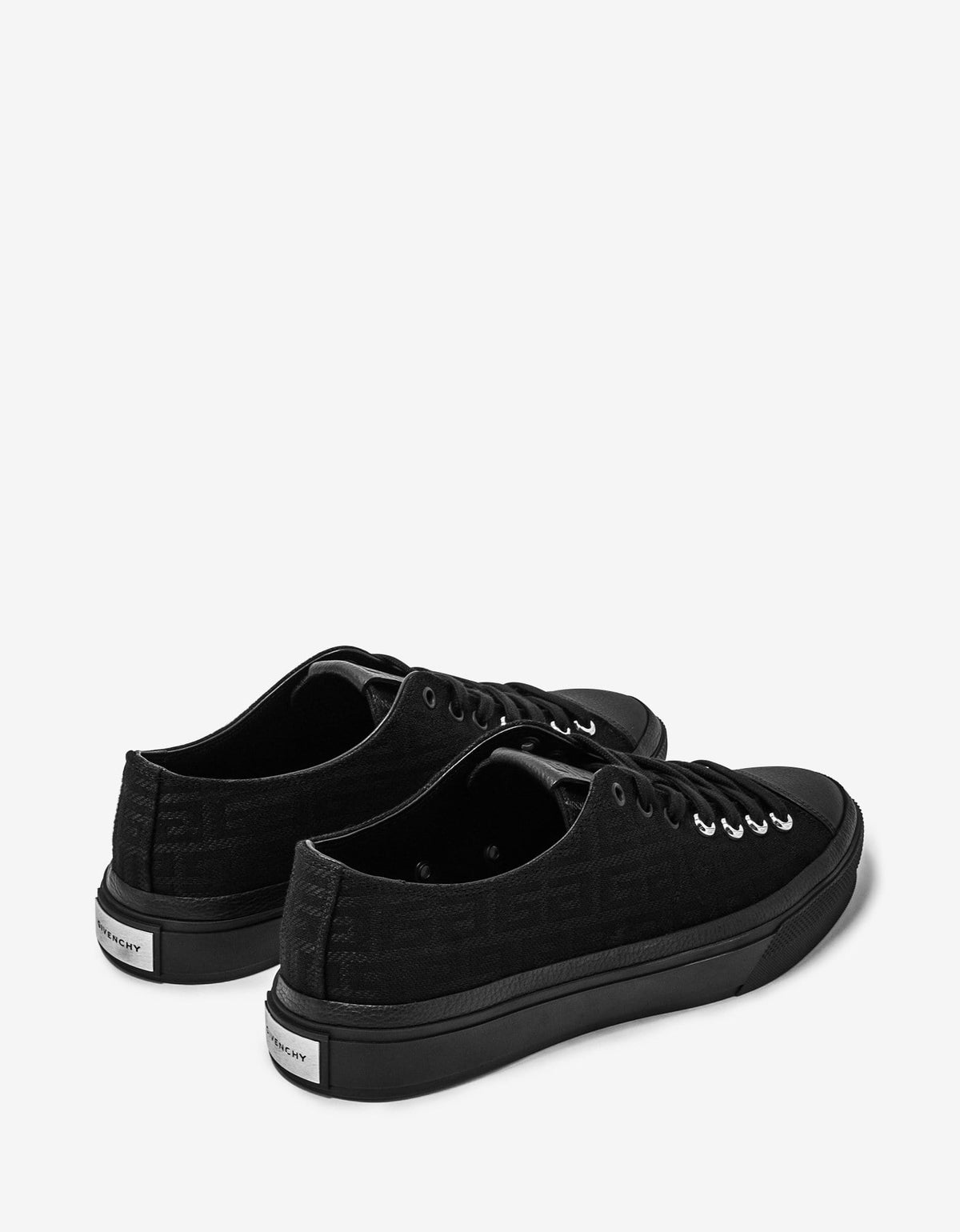 Givenchy Givenchy Black 4G Jacquard City Trainers