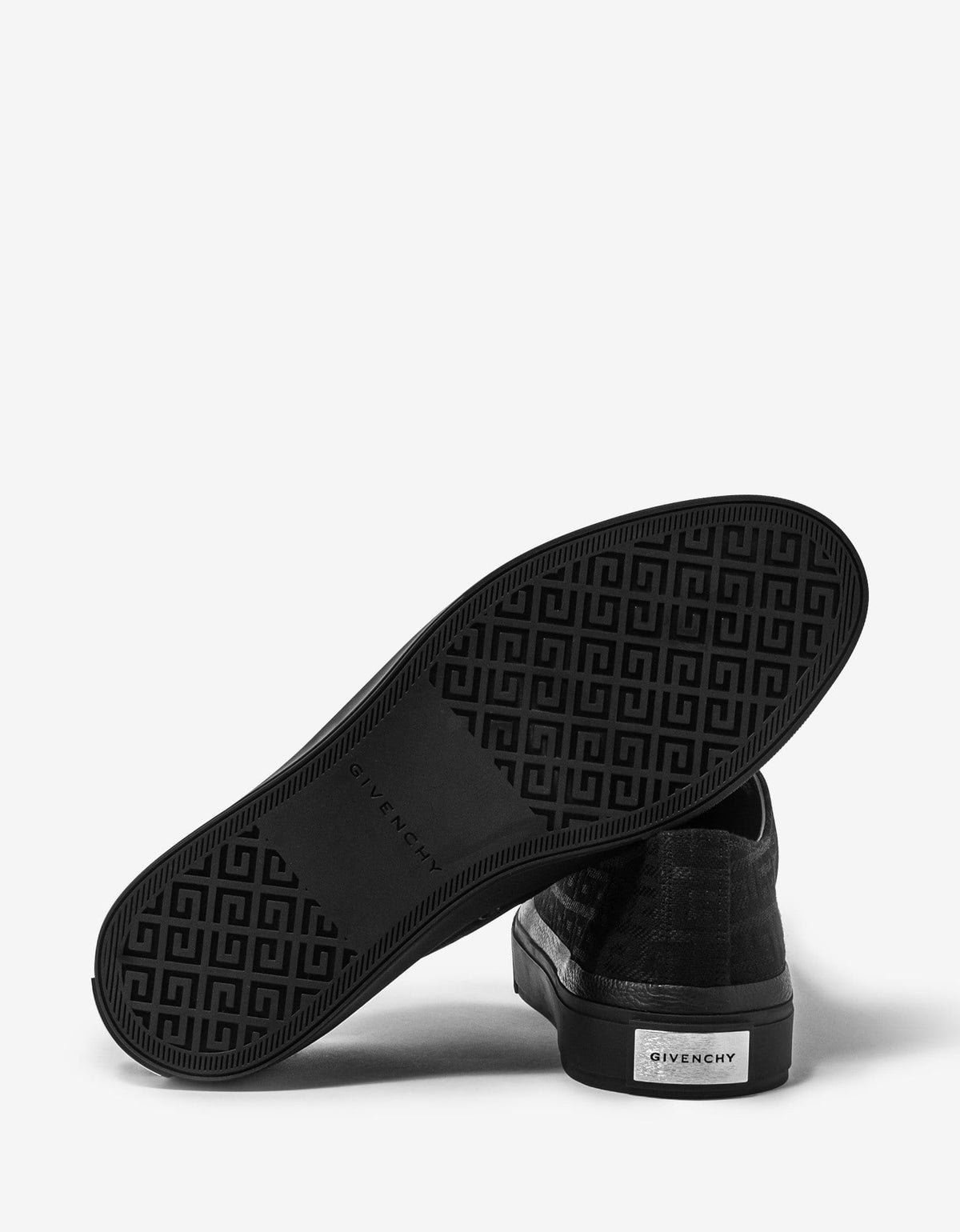 Givenchy Givenchy Black 4G Jacquard City Trainers