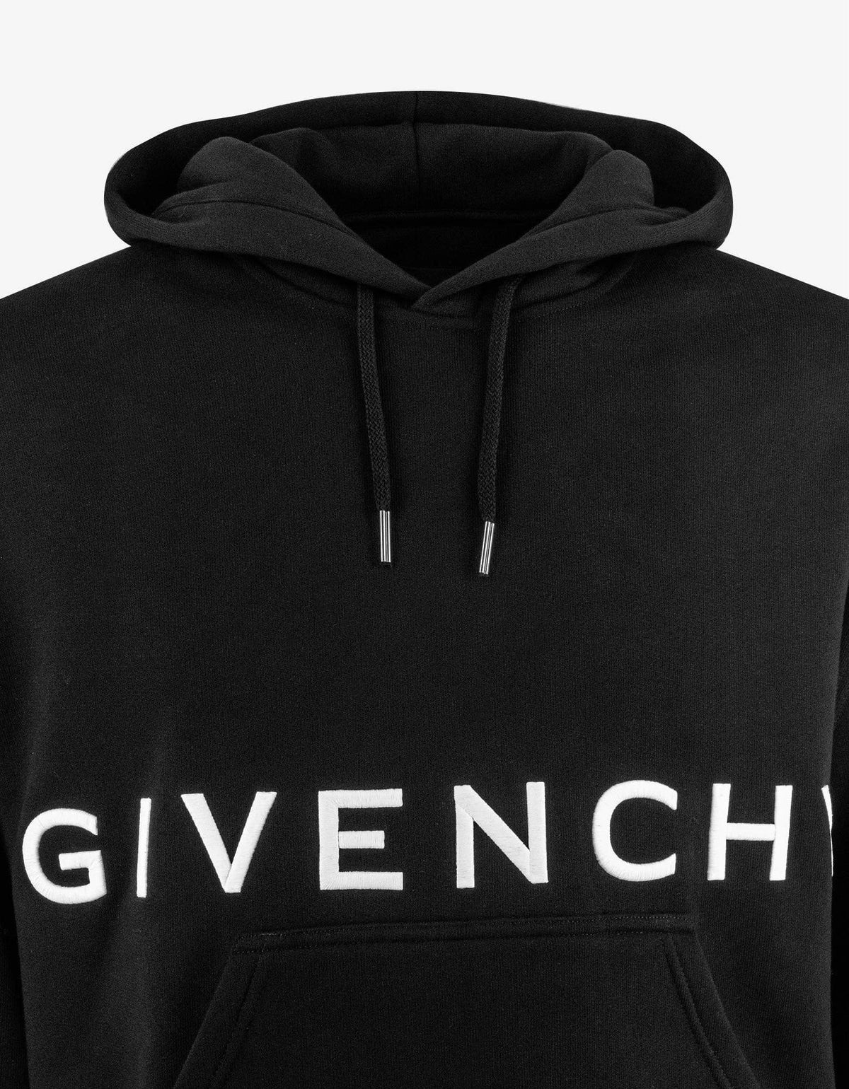 Givenchy Givenchy Black 4G Logo Oversized Hoodie