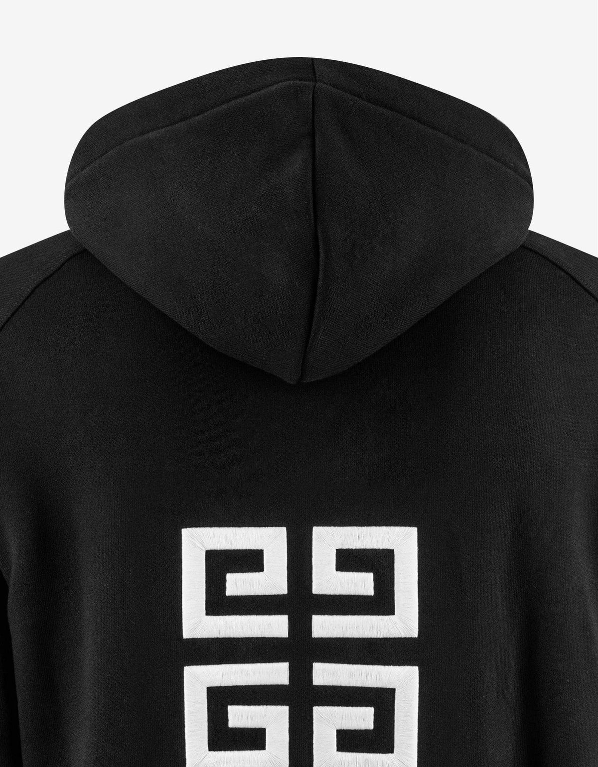 Givenchy Givenchy Black 4G Logo Oversized Hoodie