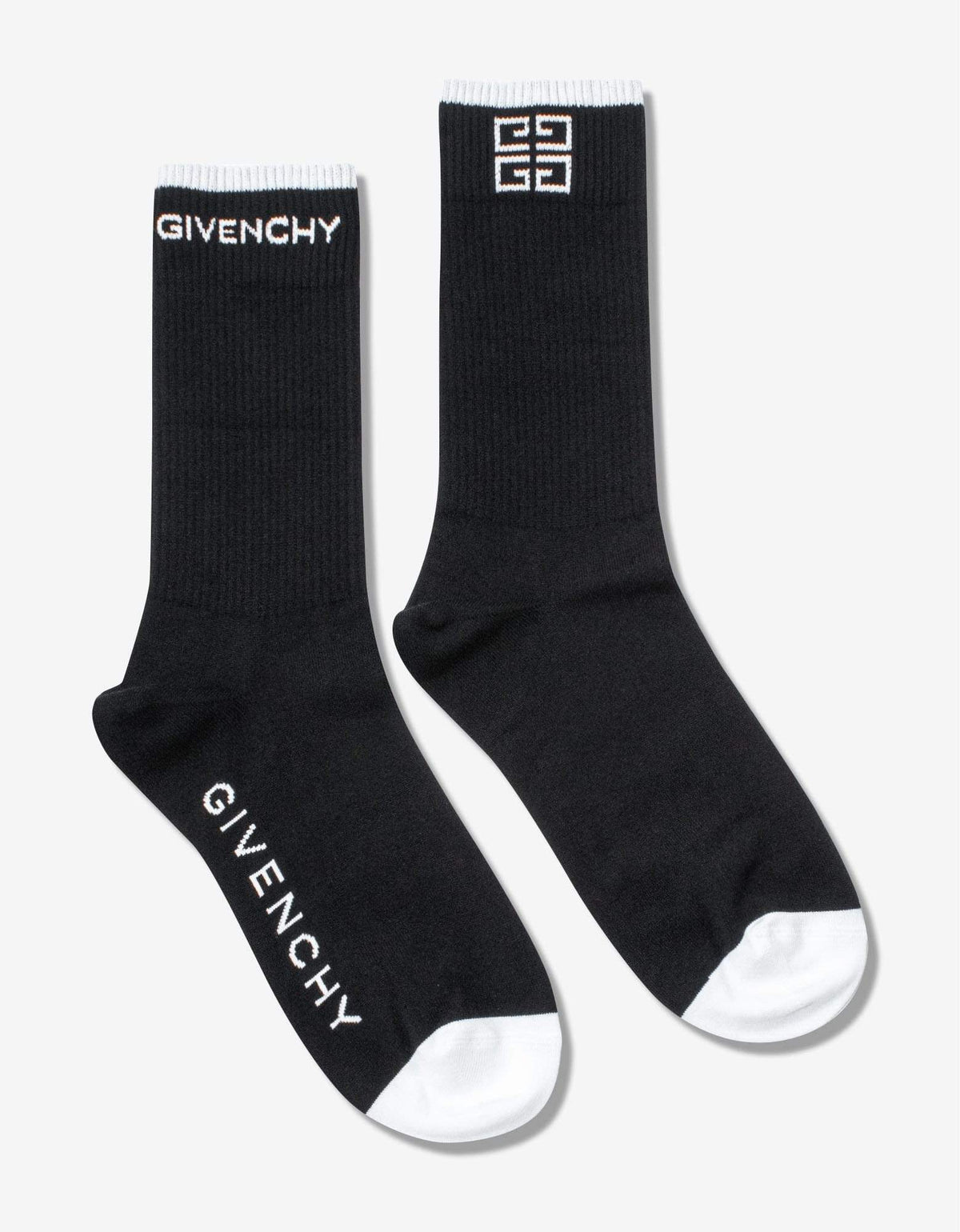 Givenchy Givenchy Black 4G Logo Socks