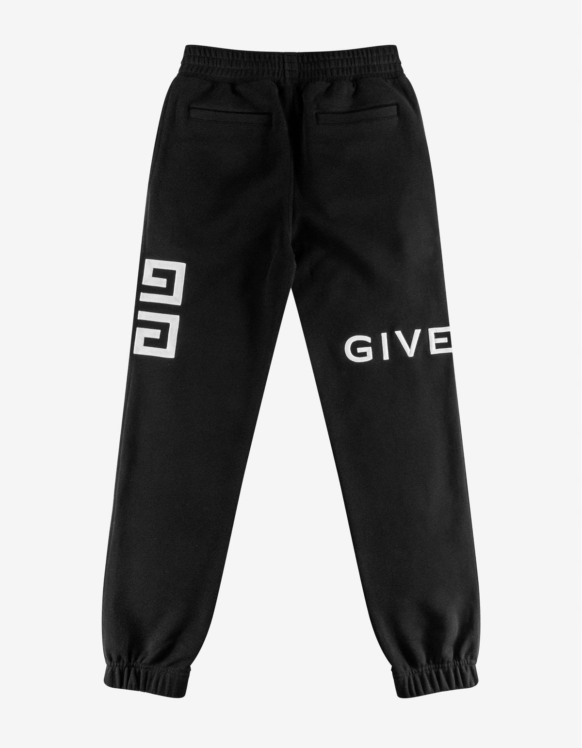 Givenchy Givenchy Black 4G Logo Sweat Pants