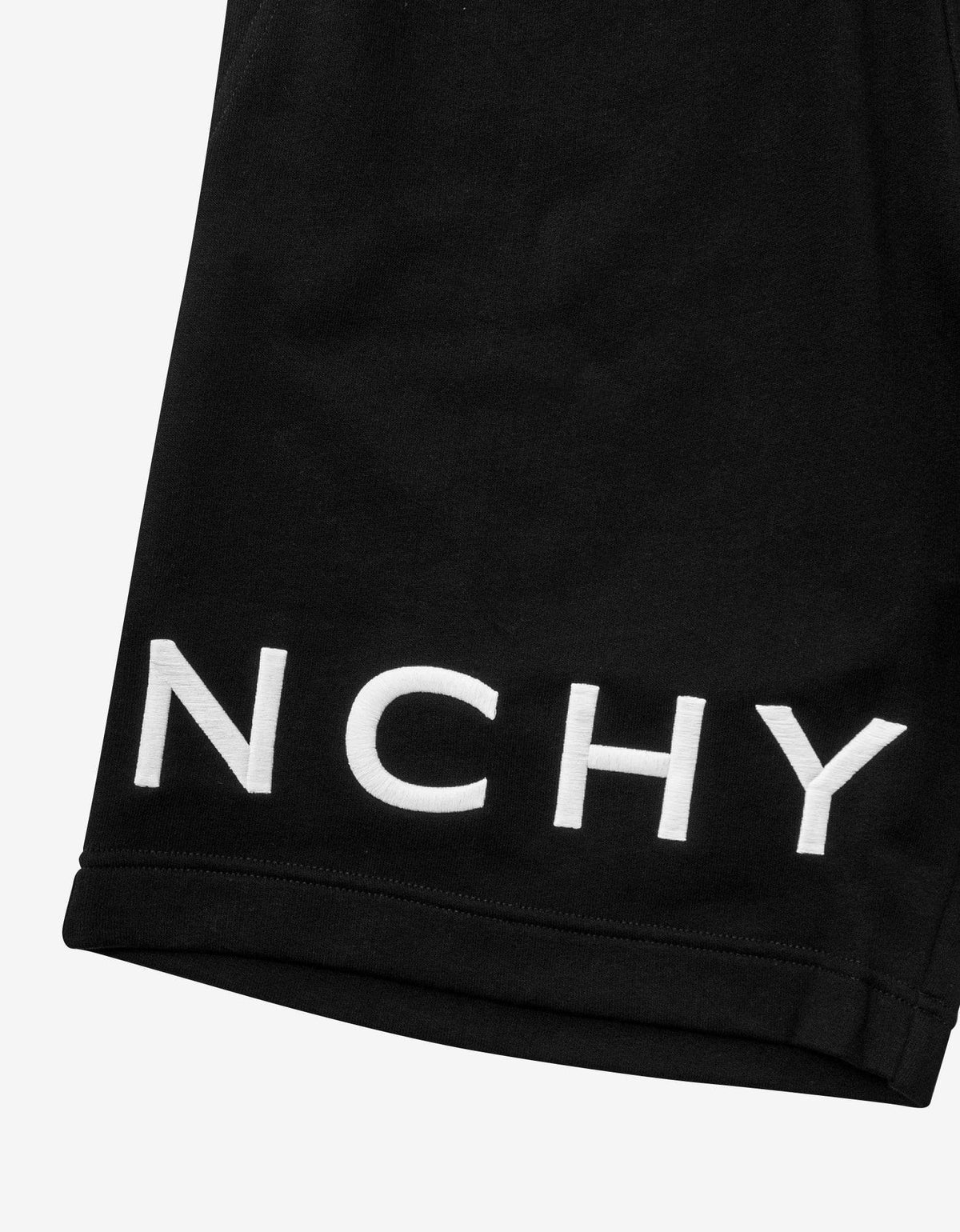 Givenchy Givenchy Black 4G Logo Sweat Shorts