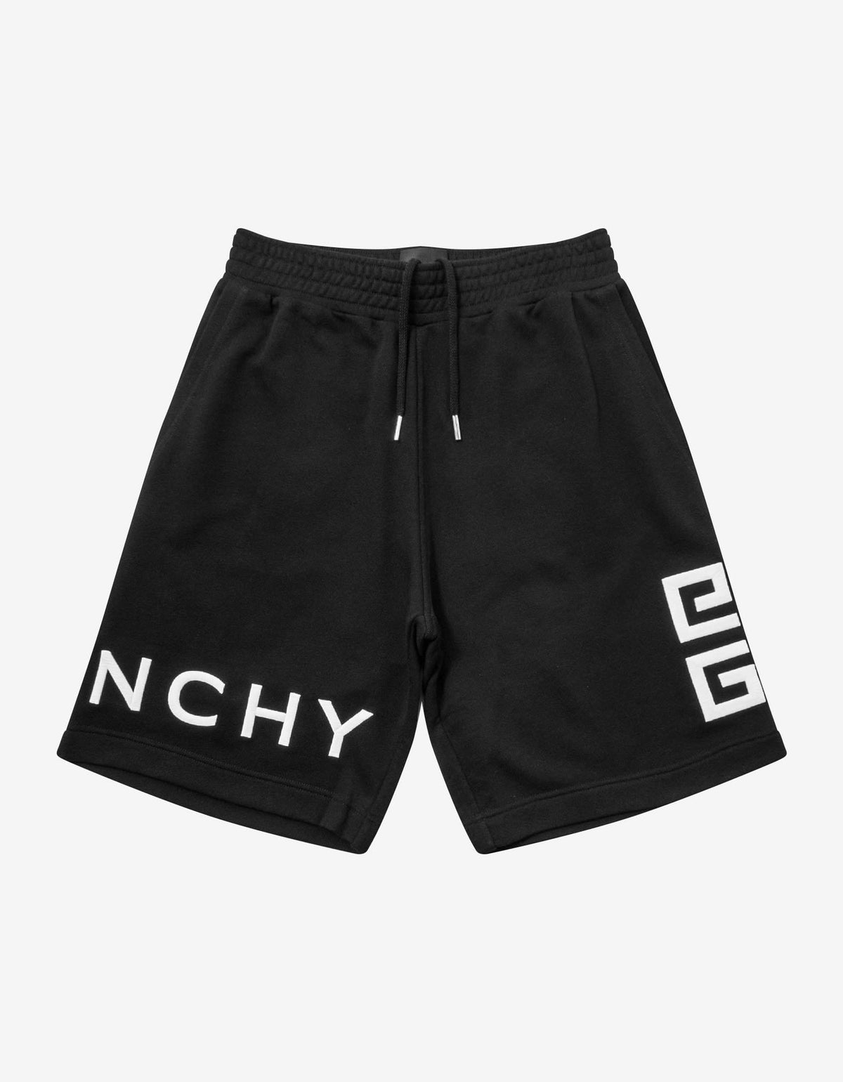 Givenchy Givenchy Black 4G Logo Sweat Shorts