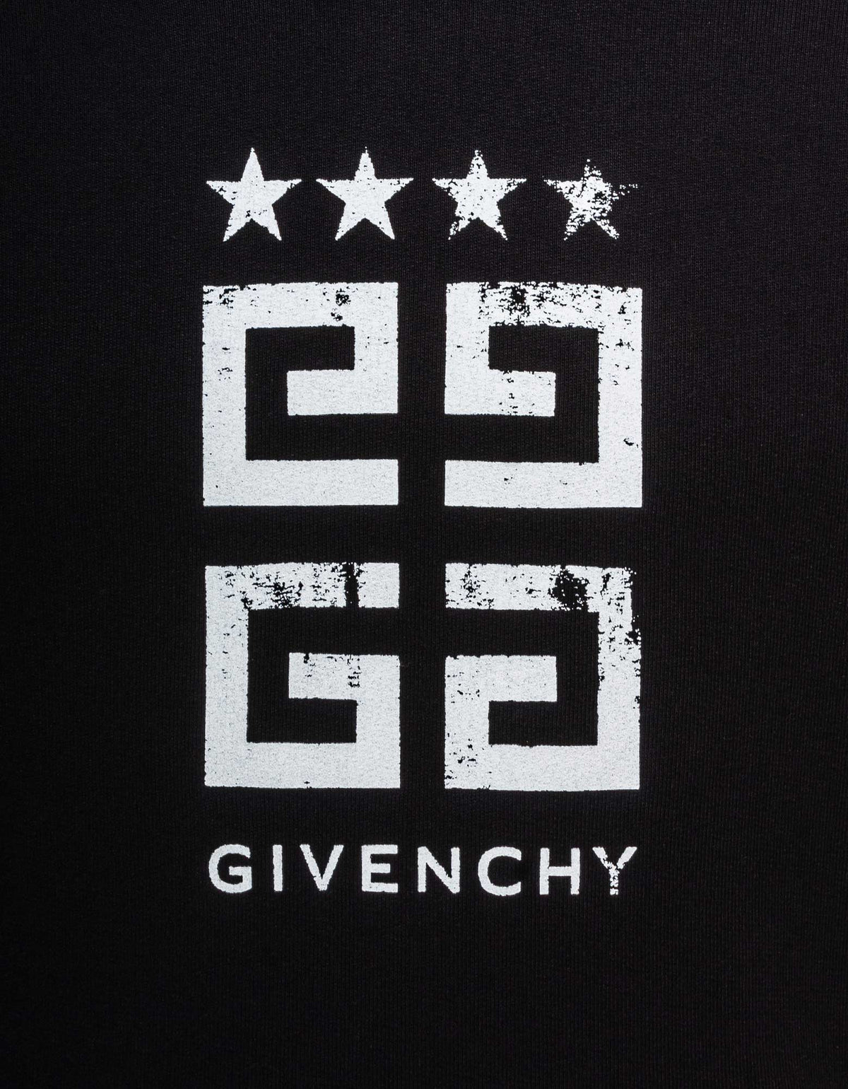 Givenchy Givenchy Black 4G Stars Hoodie