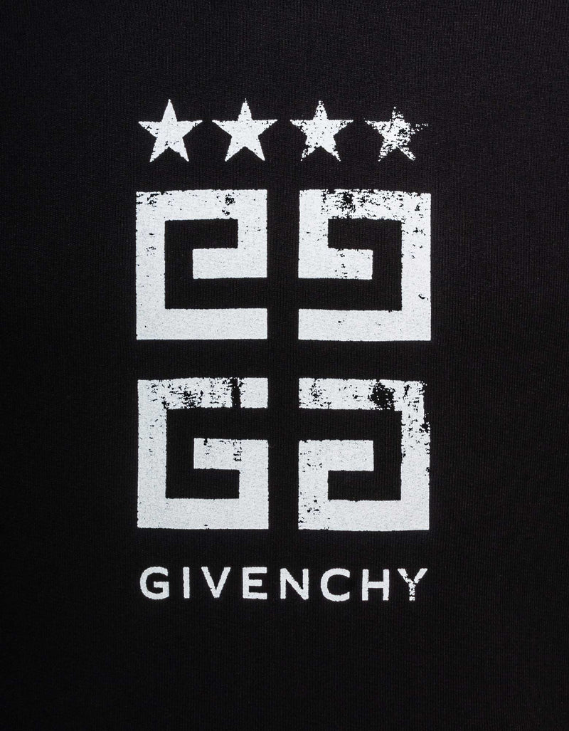 Givenchy Givenchy Black 4G Stars Hoodie