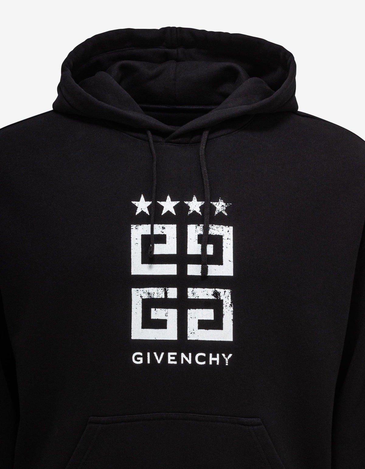 Givenchy Givenchy Black 4G Stars Hoodie