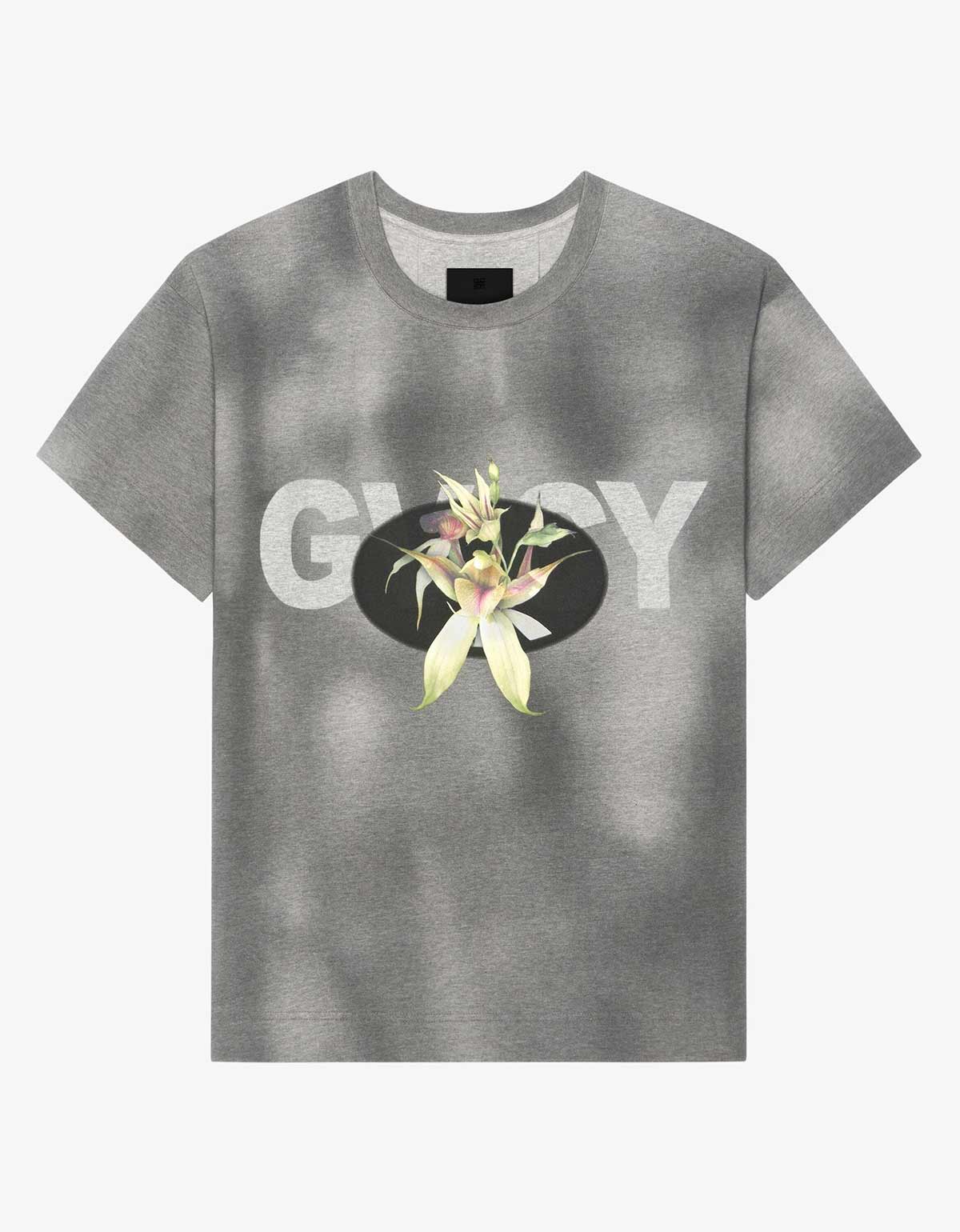 Givenchy floral print t shirt best sale