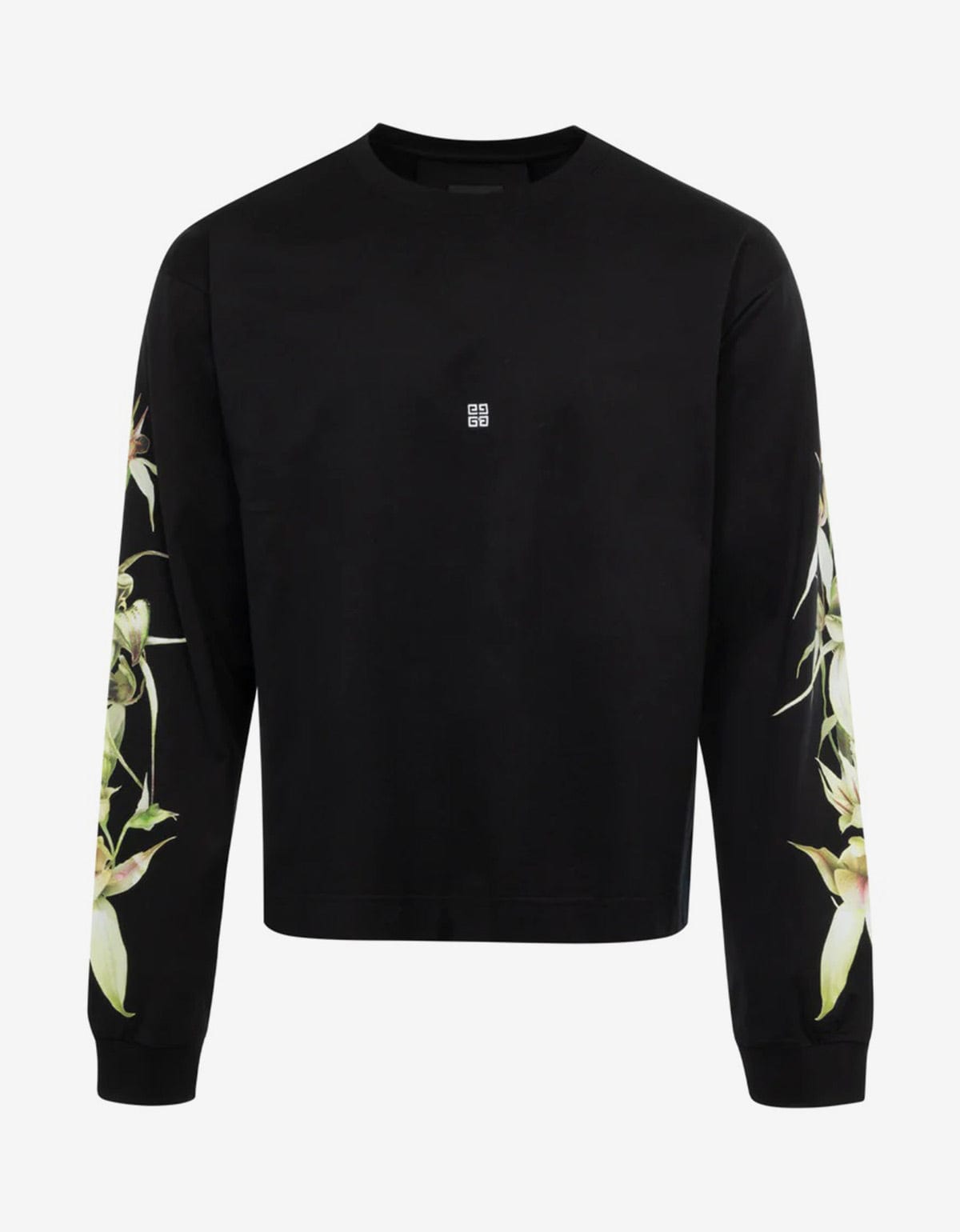 Givenchy Black GVCY Long Sleeve T Shirt Zoo Fashions