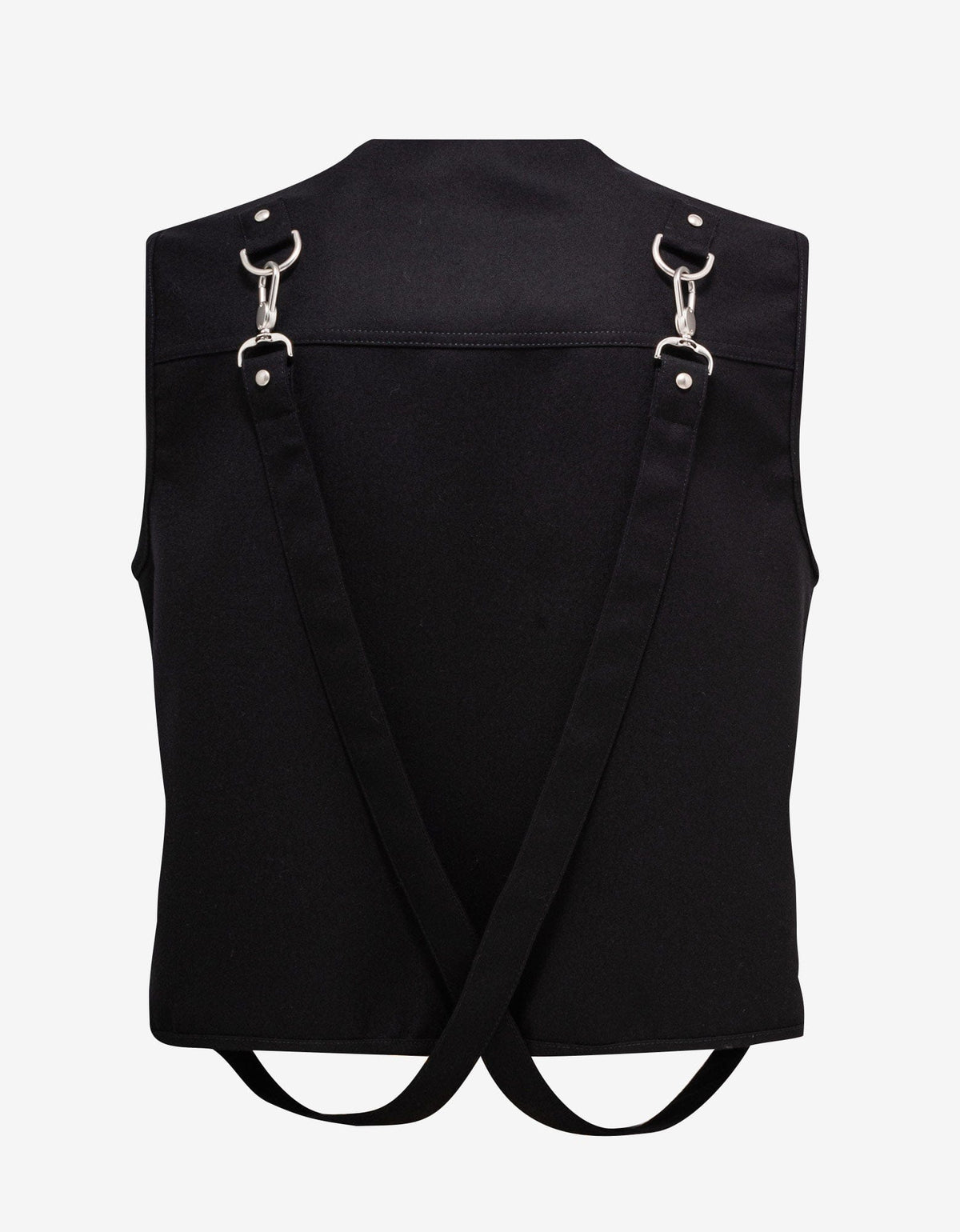 Givenchy Givenchy Black Multi-Pocket Waistcoat