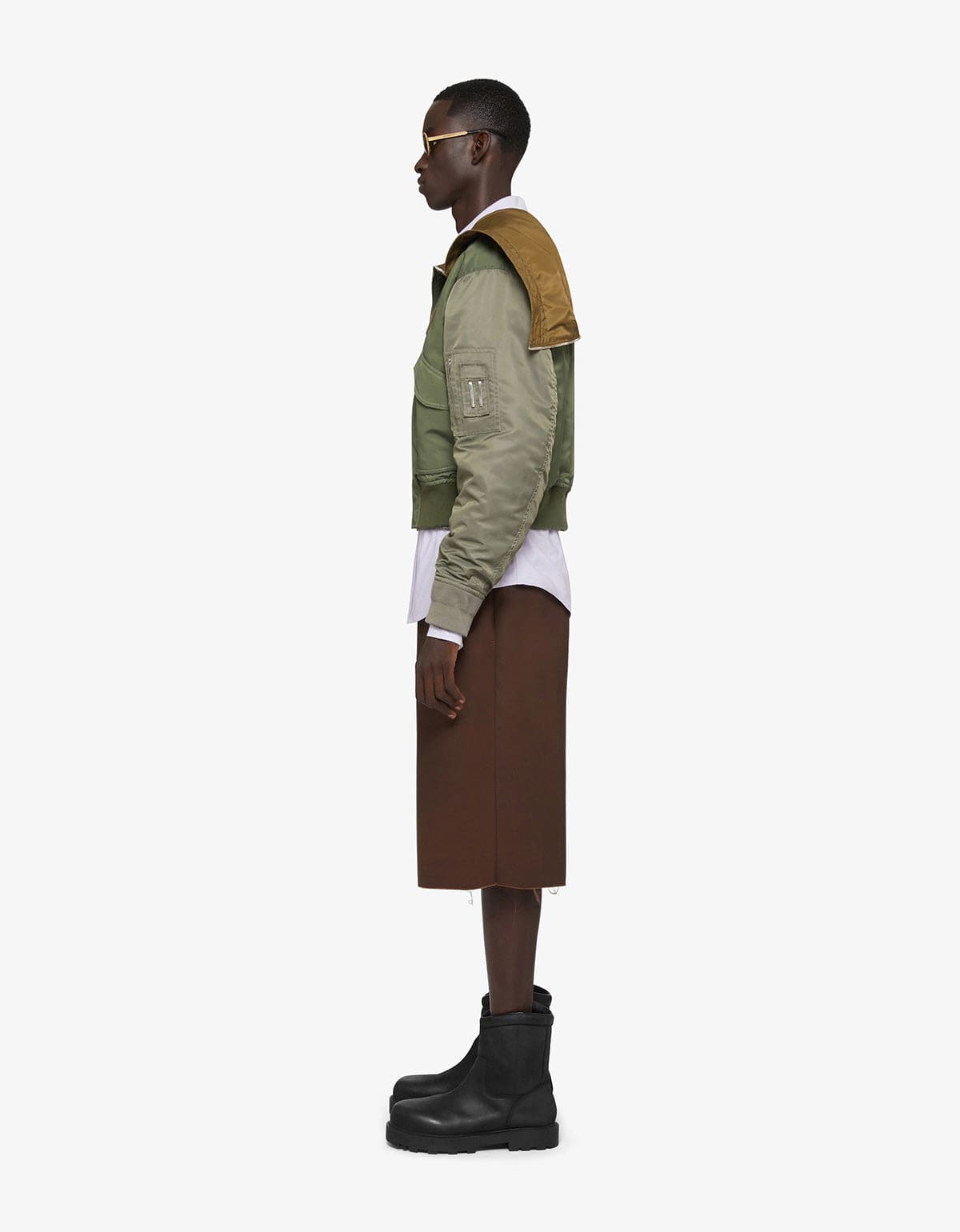 Givenchy Givenchy Brown Chino Bermuda Shorts