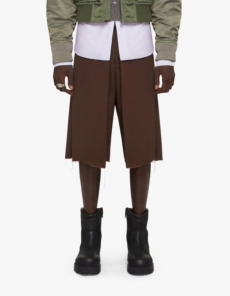 Givenchy Givenchy Brown Chino Bermuda Shorts