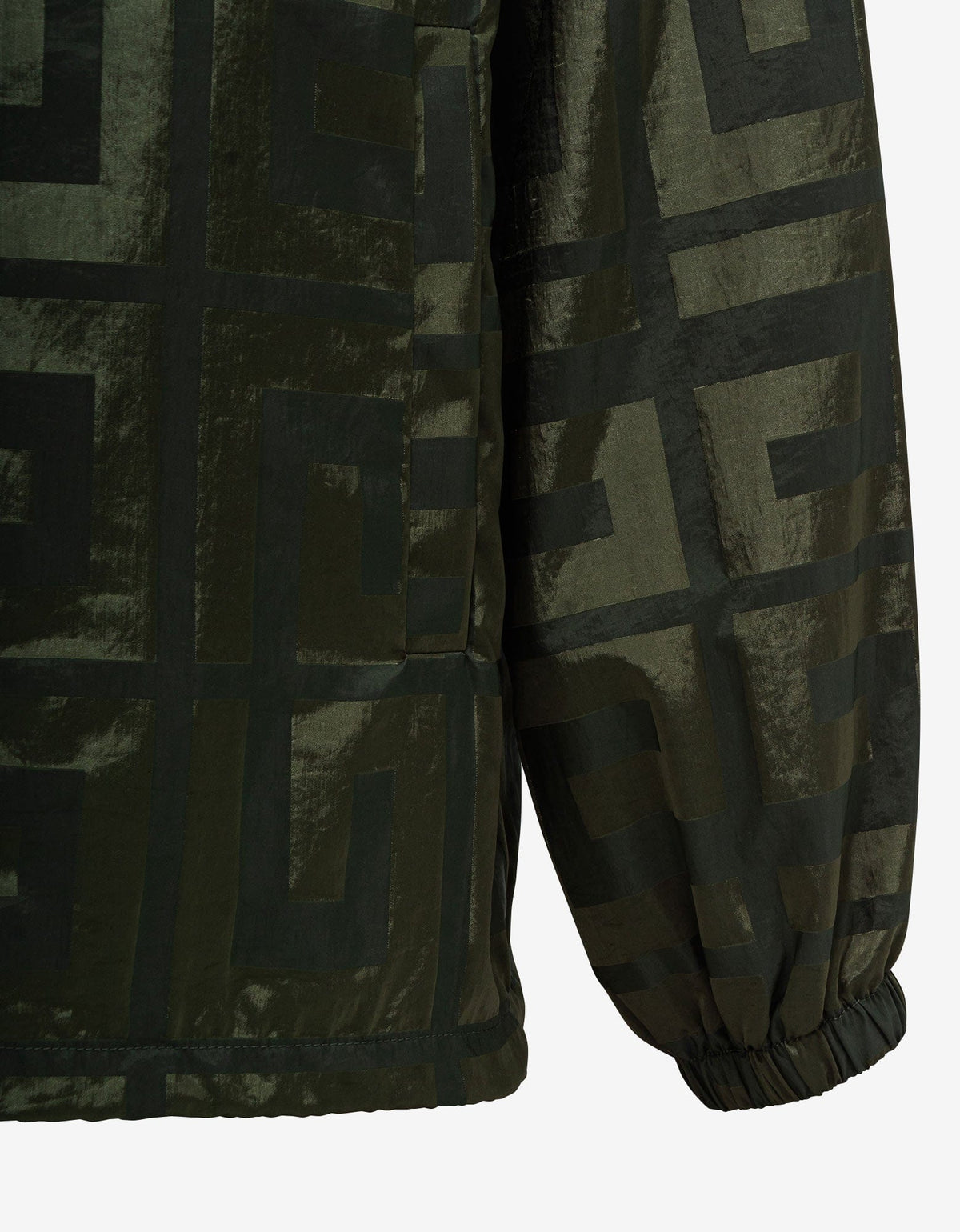 Givenchy Givenchy Green 4G Pattern Windbreaker